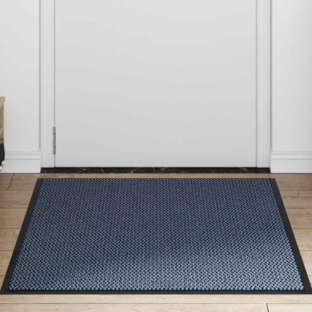 Vidaxx paillasson 80x120 cm bleu