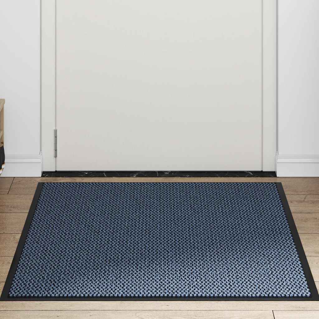Vidaxx paillasson 90x120 cm bleu