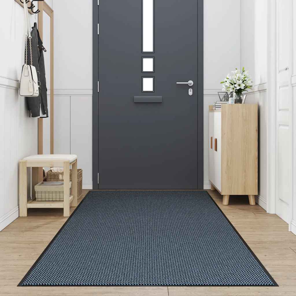 Vidaxx paillasson 115x300 cm bleu