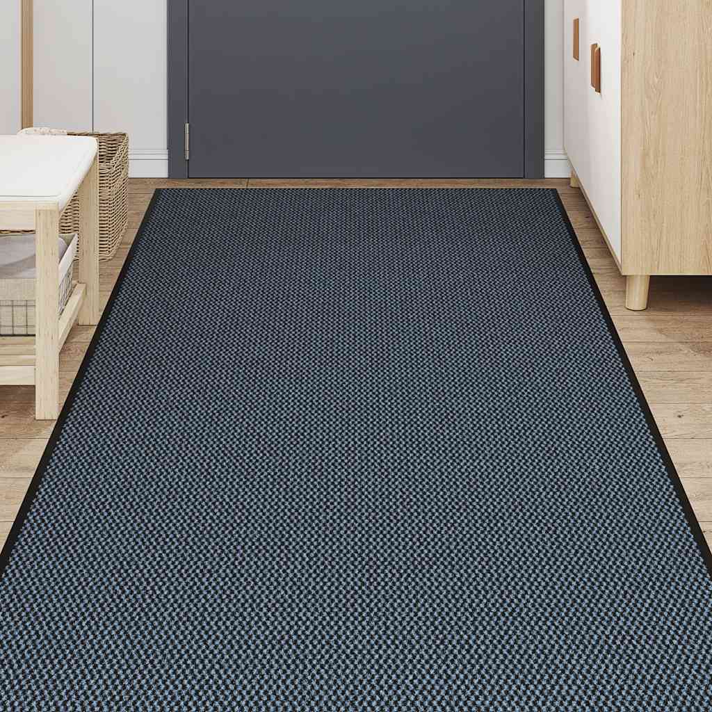 Vidaxx paillasson 115x300 cm bleu