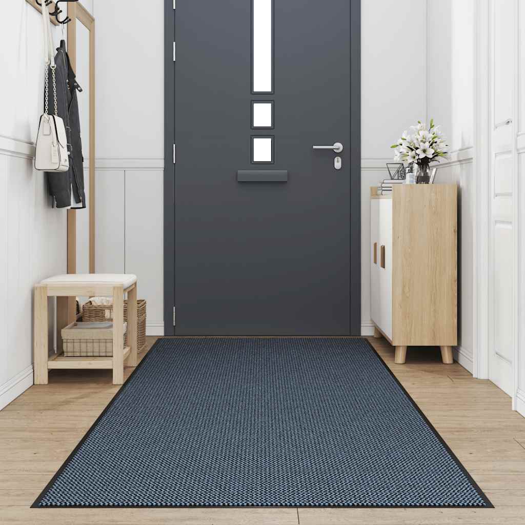 Vidaxx paillasson 115x500 cm bleu