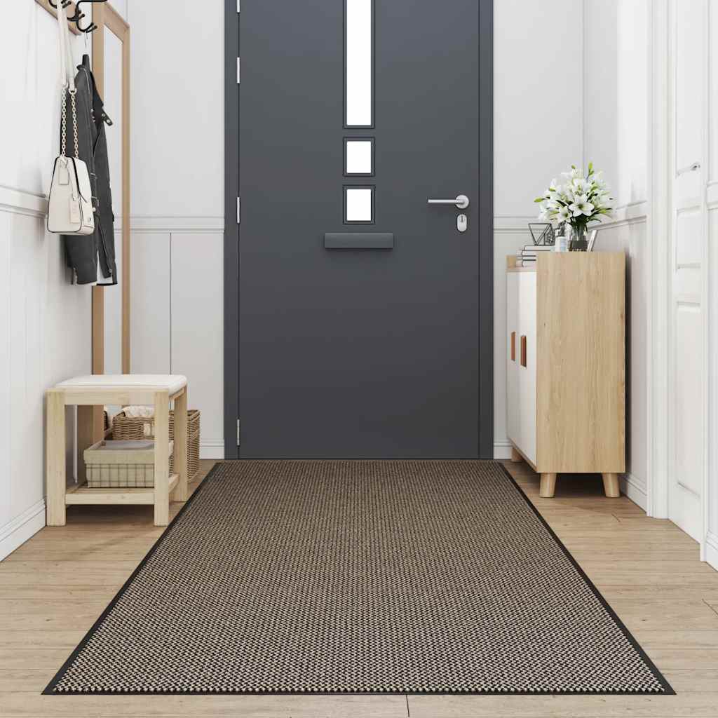 Vidaxx paillasson 115x400 cm marron