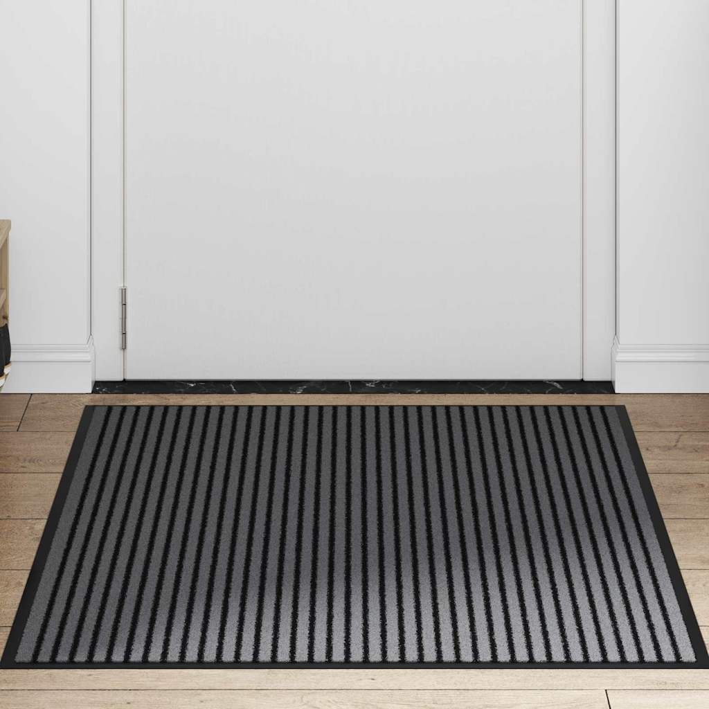 Vidaxx paillasson noir 80 x 120 cm polypropylène