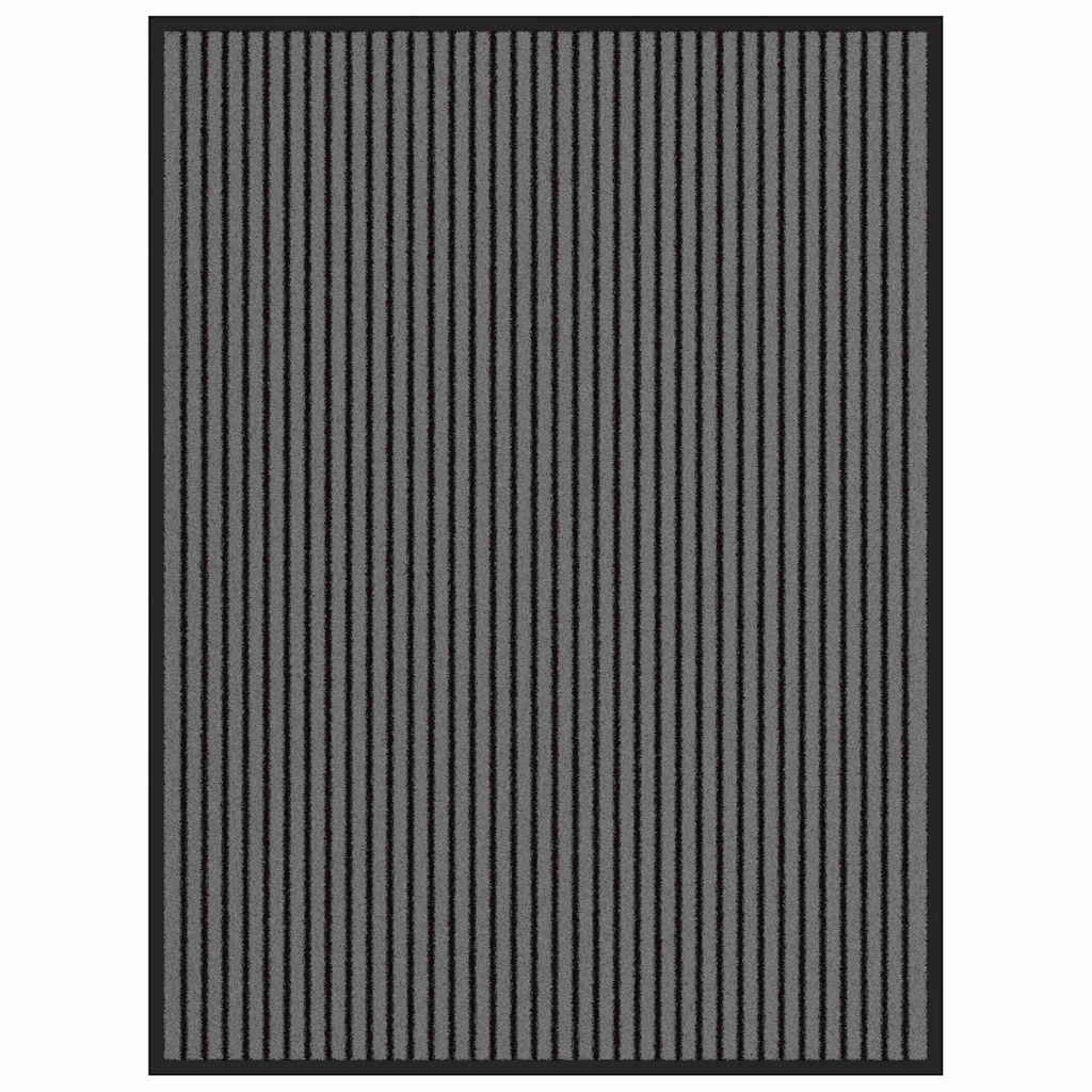 Vidaxx paillasson noir 80 x 120 cm polypropylène