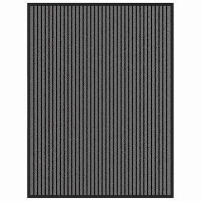 Vidaxx paillasson noir 80 x 120 cm polypropylène