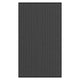 Vidaxx paillasson 115x200 cm rayure noir et gris