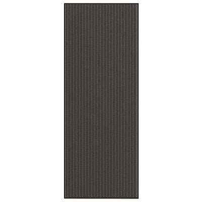 Vidaxx paillasson 115x300 cm rayé noir et gris