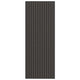 Vidaxx paillasson 115x300 cm rayé noir et gris