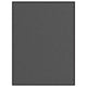 Vidaxx paillasson 90x120 cm anthracite