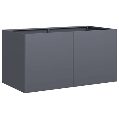 Jardinière Vidaxx 80x40x40 cm acier laminé à froid, anthracite