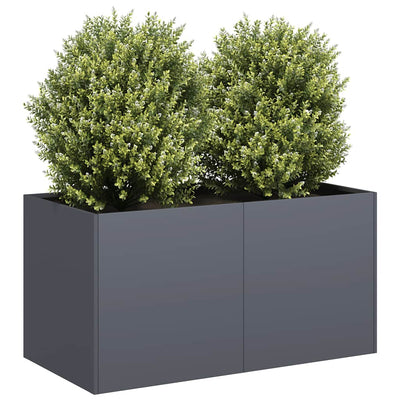 Jardinière Vidaxx 80x40x40 cm acier laminé à froid, anthracite