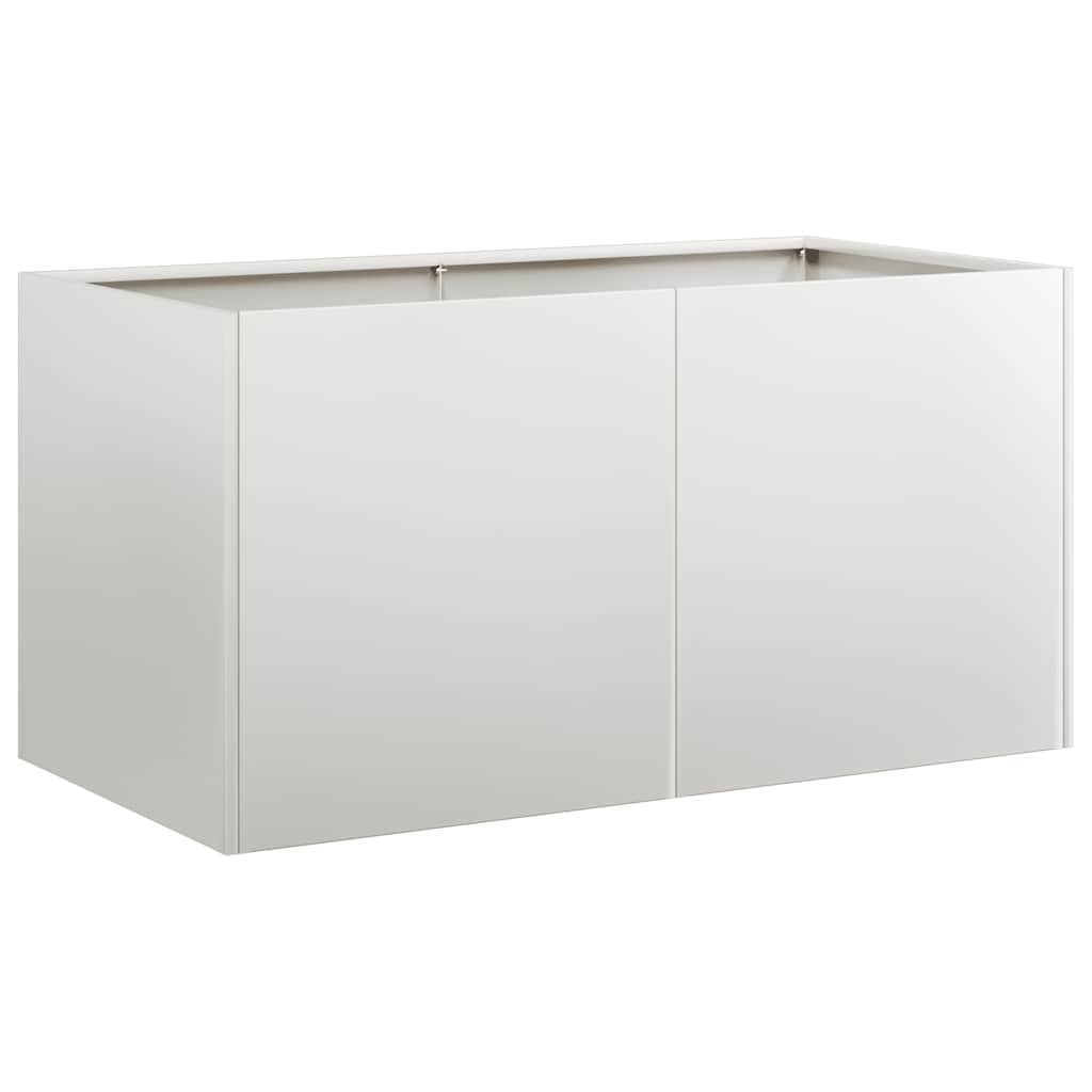 Jardinière Vidaxx 80x40x40 cm acier inoxydable
