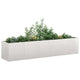 Jardinière Vidaxx 200x40x40 cm acier inoxydable