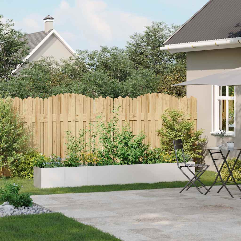 Jardinière Vidaxx 280x40x40 cm acier inoxydable
