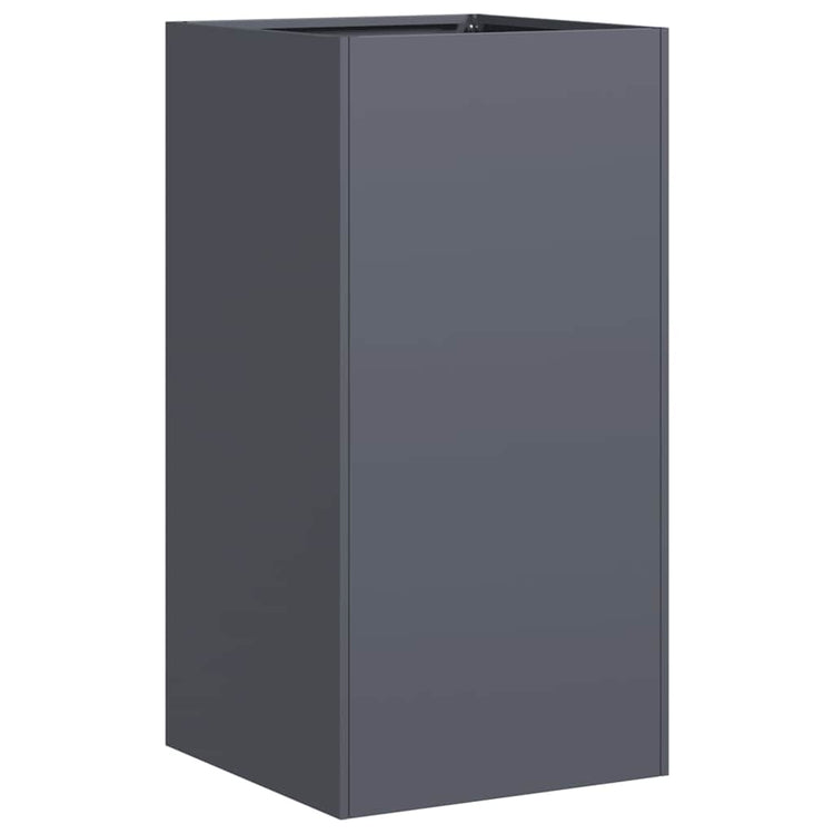 Jardinière Vidaxx 40x40x80 cm acier laminé à froid, anthracite