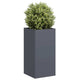 Jardinière Vidaxx 40x40x80 cm acier laminé à froid, anthracite
