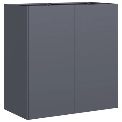 Jardinière Vidaxx 80x40x80 cm acier laminé à froid, anthracite