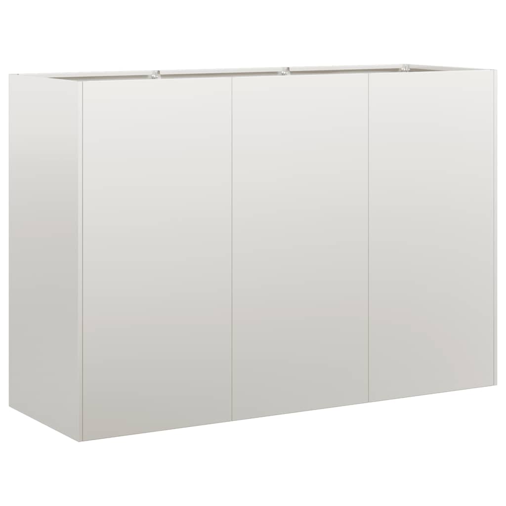 Jardinière Vidaxx 120x40x80 cm acier inoxydable