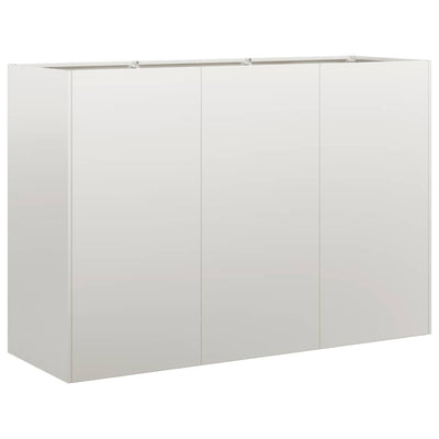 Jardinière Vidaxx 120x40x80 cm acier inoxydable