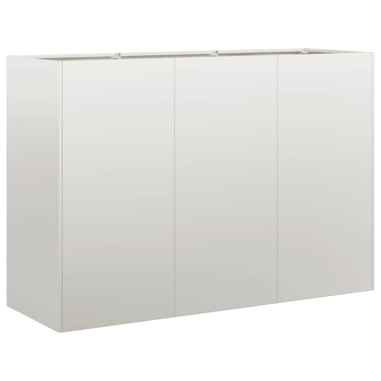 Jardinière Vidaxx 120x40x80 cm acier inoxydable