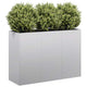 Jardinière Vidaxx 120x40x80 cm en acier galvanisé