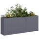 Jardinière Vidaxx 200x40x80 cm acier laminé à froid anthracite