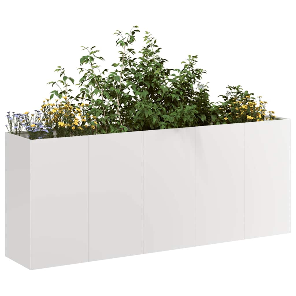Jardinière Vidaxx 200x40x80 cm acier inoxydable
