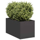 Vidaxx jardinière 40x80x40 cm acier laminé à froid noir