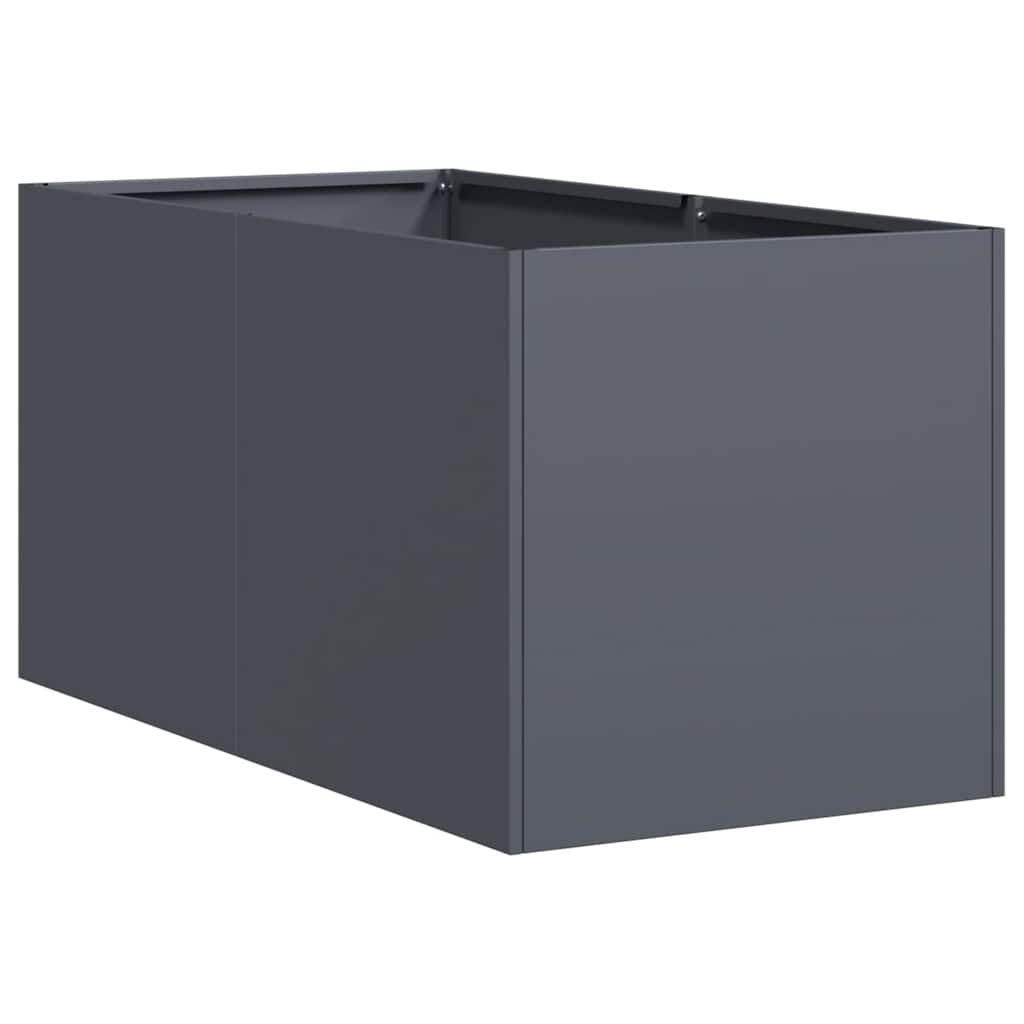 Jardinière Vidaxx 40x80x40 cm acier laminé à froid, anthracite