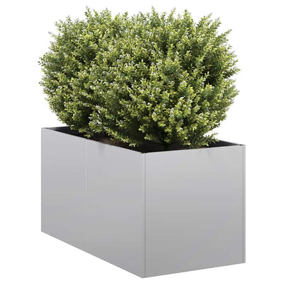 Jardinière Vidaxx 40x80x40 cm en acier galvanisé
