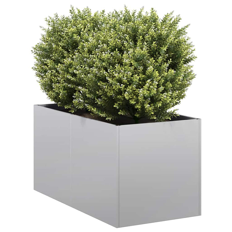 Jardinière Vidaxx 40x80x40 cm en acier galvanisé