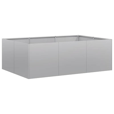 Jardinière Vidaxx 120x80x40 cm en acier galvanisé