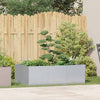 Jardinière Vidaxx 120x80x40 cm en acier galvanisé