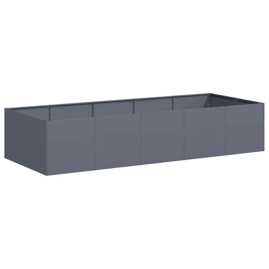 Vidaxx jardinière 200x80x40 cm acier anthracite