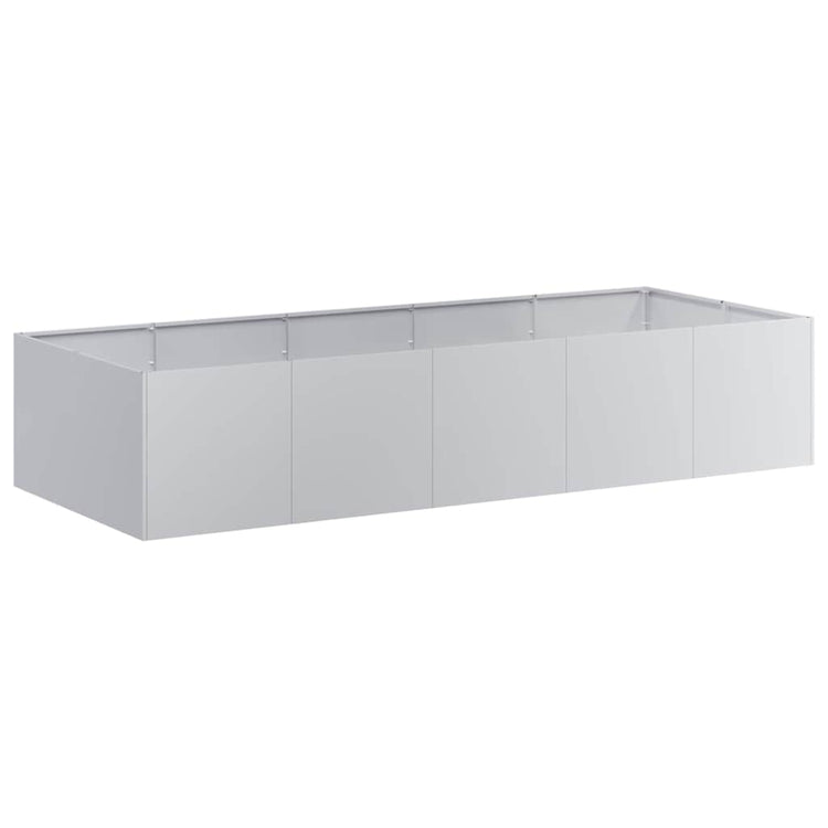 Jardinière Vidaxx 200x80x40 cm en acier galvanisé