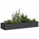 Vidaxx jardinière 280x80x40 cm acier noir