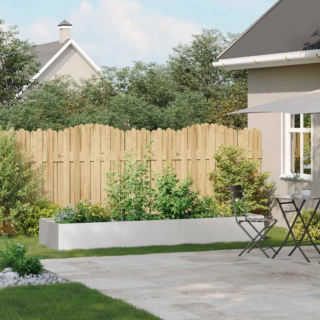 Jardinière Vidaxx 280x80x40 cm acier inoxydable