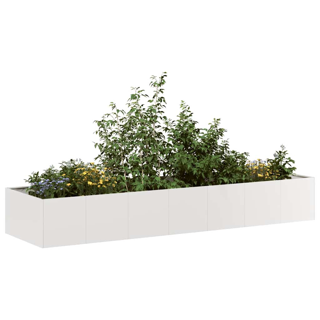 Jardinière Vidaxx 280x80x40 cm acier inoxydable