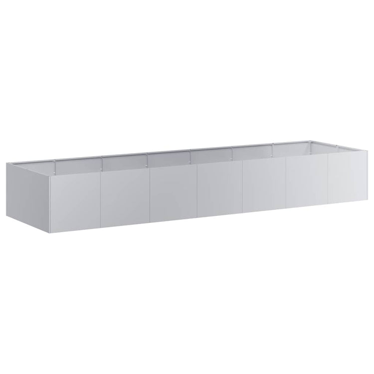 Jardinière Vidaxx 280x80x40 cm en acier galvanisé