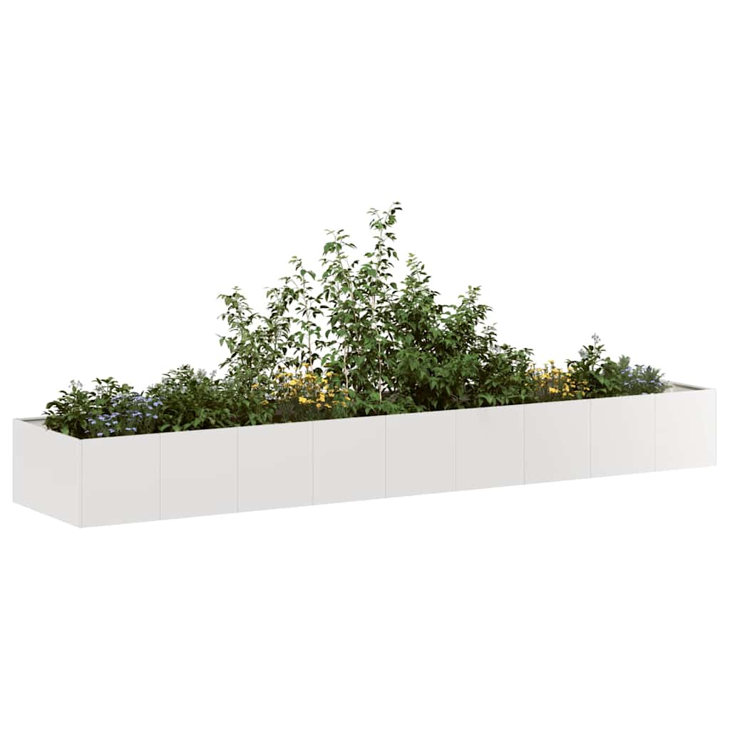 Jardinière Vidaxx 360x80x40 cm acier inoxydable
