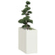 Vidaxx jardinière 40x80x80 cm acier blanc