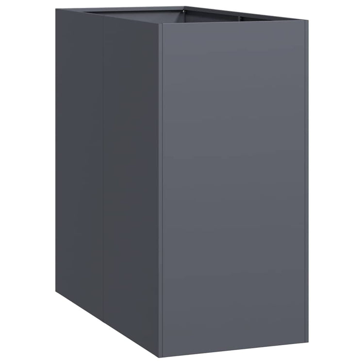 Vidaxx jardinière 40x80x80 cm acier anthracite