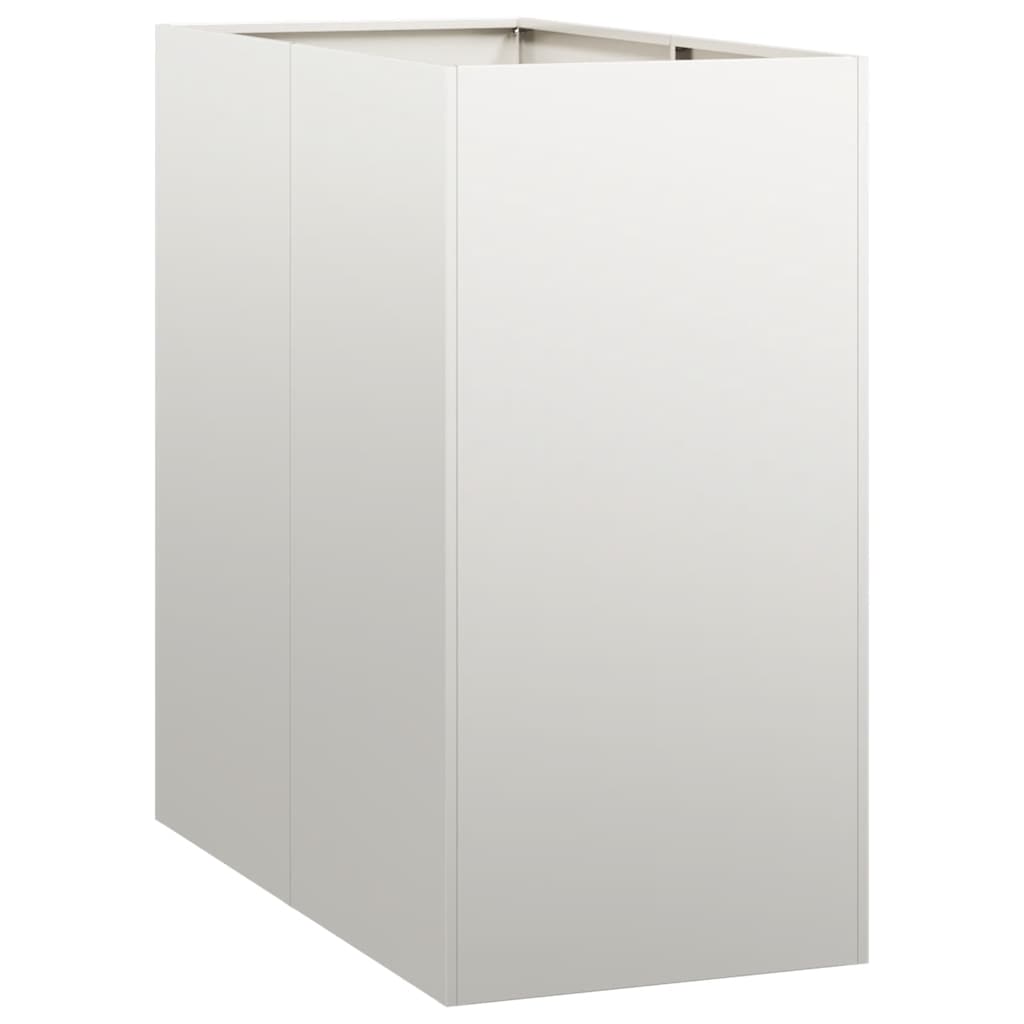 Jardinière Vidaxx 40x80x80 cm acier inoxydable