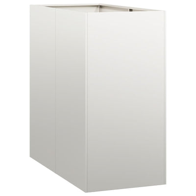 Jardinière Vidaxx 40x80x80 cm acier inoxydable