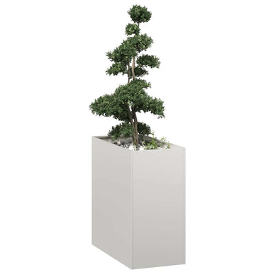 Jardinière Vidaxx 40x80x80 cm acier inoxydable