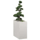 Jardinière Vidaxx 40x80x80 cm acier inoxydable