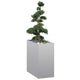 Jardinière Vidaxx 40x80x80 cm en acier galvanisé