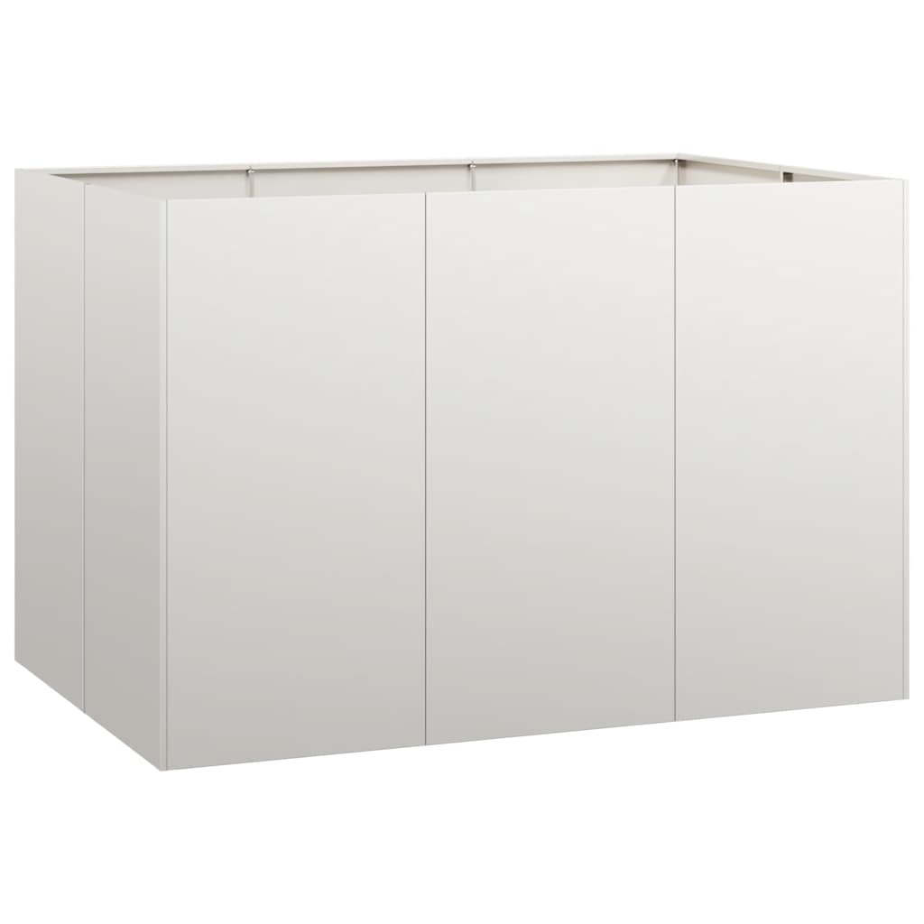 Jardinière Vidaxx 120x80x80 cm acier inoxydable