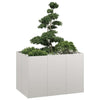 Jardinière Vidaxx 120x80x80 cm acier inoxydable