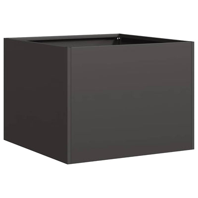 Vidaxx jardinière 40x40x30 cm acier noir